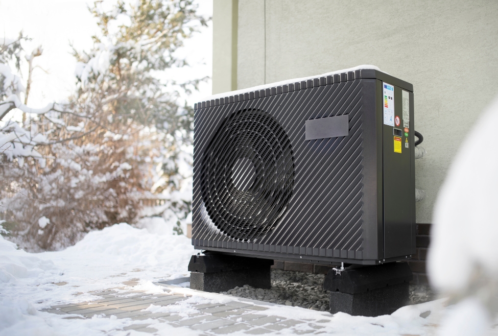 Heat pump system outdoors, essential for home heating and cooling, even without existing ductwork. Professional HVAC services ensure efficient installation and operation. Keywords: Existing ductwork for heating, J.A. Bertsch Heating and Cooling, Heat Pump Installation Near Me, Heat Pump Replacement Near Me, Furnace Installation Near Me, Furnace Replacement Near Me, Boiler Replacement Near Me, Boiler Installation Near Me, HVAC Near Me. Service areas: Coeur d'Alene, CDA, Post Falls, Hayden, Rathdrum, Sandpoint, Spirit Lake, St Maries, Athol, Blanchard, Dalton Gardens, Worley, Plummer, and Harrison, ID.